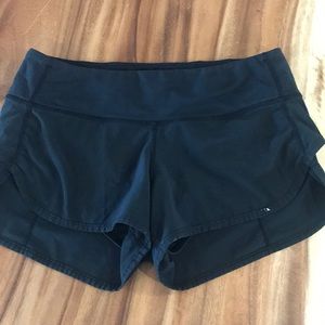 Black  lululemon Shorts